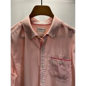 Tommy Bahama Jeans Striped Button‎ Down Shirt Island Modern Fit M/M
